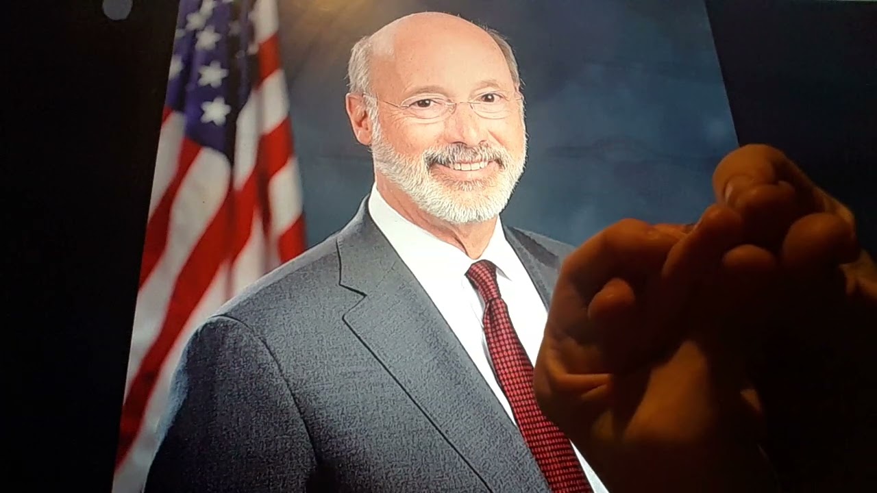 Horacio the handsnake - Gov. Tom Wolf