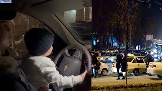 Хасбик в цент Ташкенте газует машина Хасбик и Абдурозик и Эрали бой в Ташкенте Хасбик уже в Москве
