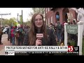 Anti-ICE rally draws hundreds to downtown St. Albans