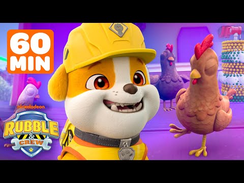 Rubble's Chicken Dance Party & Bubble Baths! | 1 Hour | Rubble & Crew