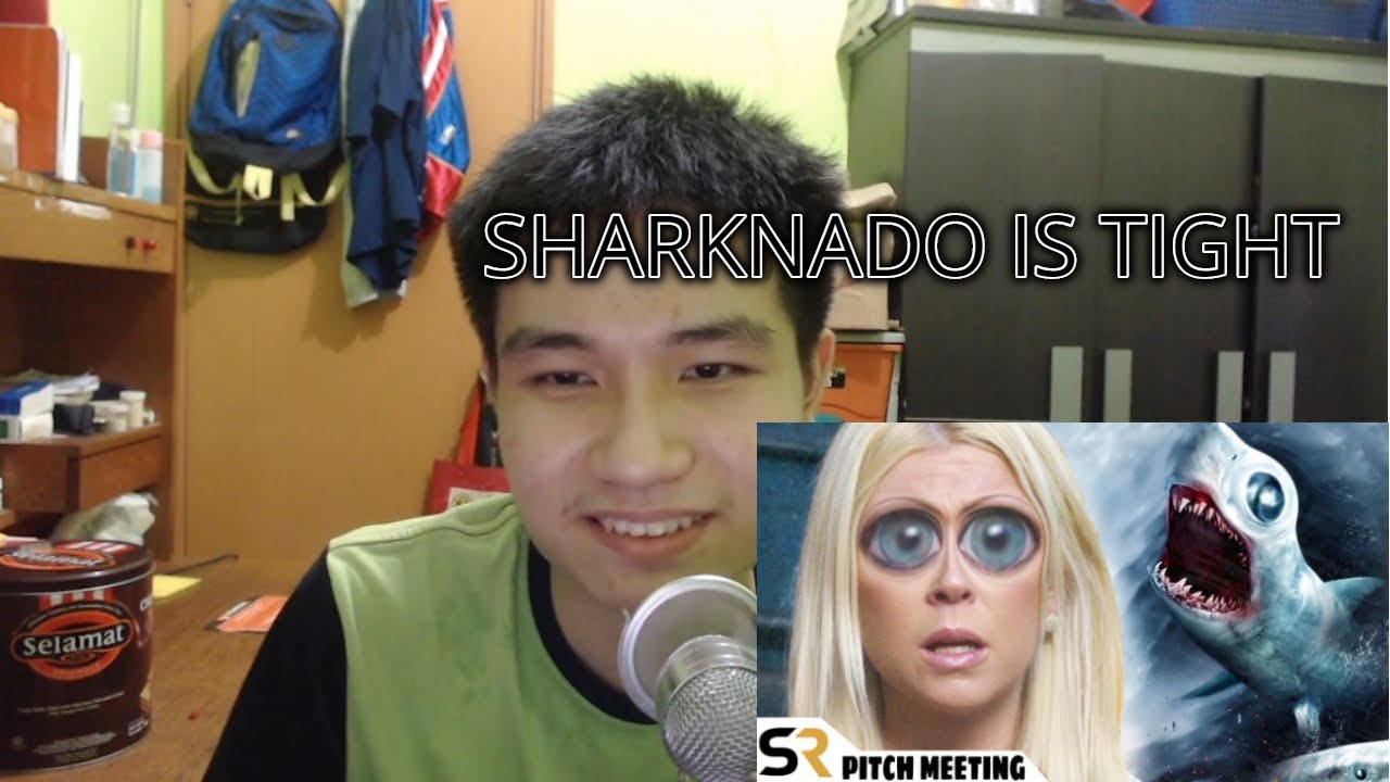 Sharknado Pitch Meeting (REACTION) - YouTube