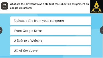 Answer key of Module 10(ICT IN TEACHING LEARNING GOOGLE CLASSROOM -I )#answerkey #ict