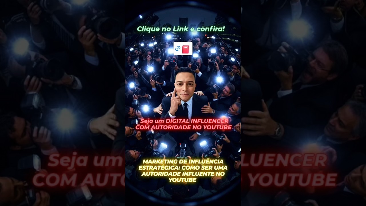 SEJA UM DIGITAL INFLUENCER COM AUTORIDADE NO YOUTUBE 