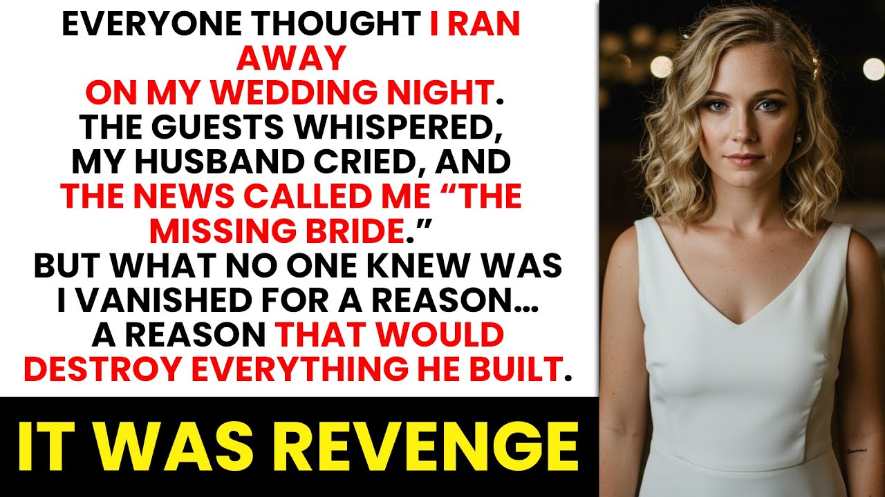 I Disappeared On My Wedding Night Everything Ruined But The Real Shock Was Why I Did It...