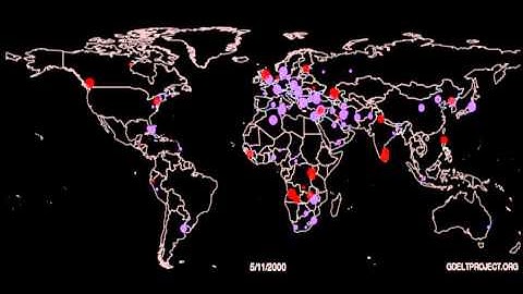 GDELT Project - Protests & Violence Against Civilians 1979-2014