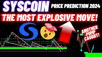 The Most Explosive Move Of SYS Crypto Coin! | Syscoin Price Prediction 2024