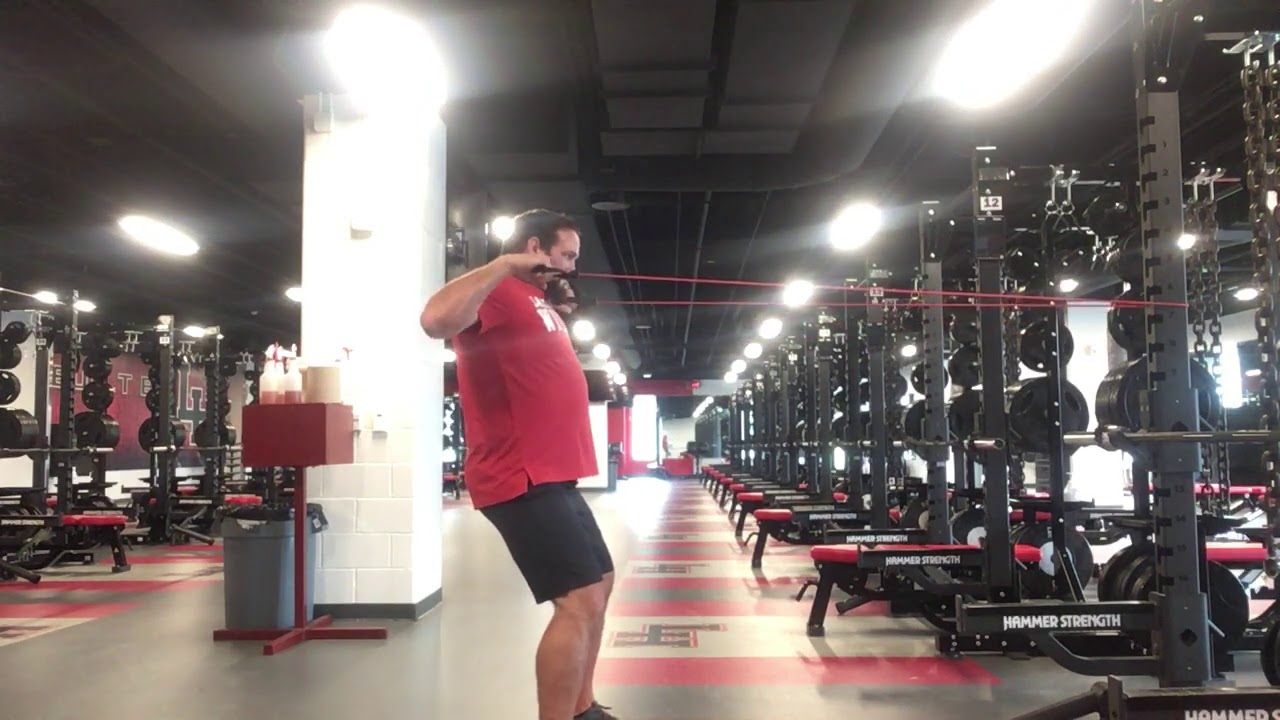 Wide Rows Bands Wide grip band row - YouTube