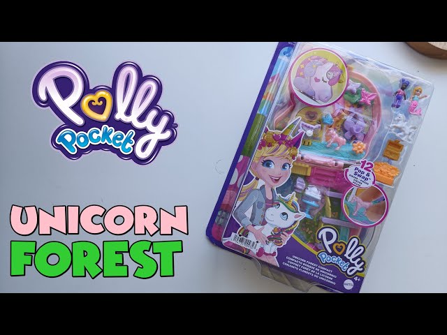 Polly Pocket Unicorn Forest Compact