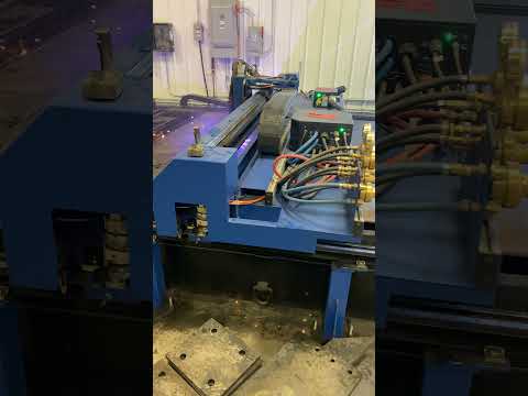 Hypertherm XPR300 Plasma Cutting .5" Mild Steel Plate