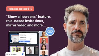 Digital Samba 617 Show All Screens, Flexible Breakouts Role-Based Invites