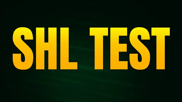 How to Pass SHL General Ability Test - Questions and Answers