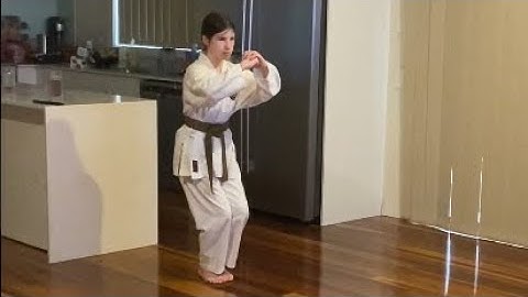 GKR Karate kata Bassai - Dai.  Online Karate Grading to 2nd kyu  black tip