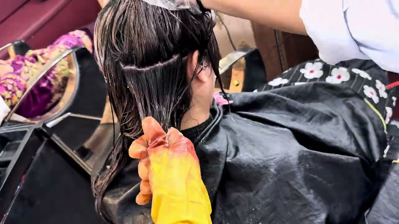 1️⃣ 6.0 Hair Color Transformation | Natural Brown Shade | Before & After