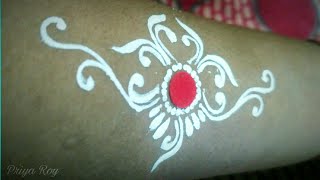 How To Draw Forehead Art Bengali Bridal Art Chandan Art Priya Roy