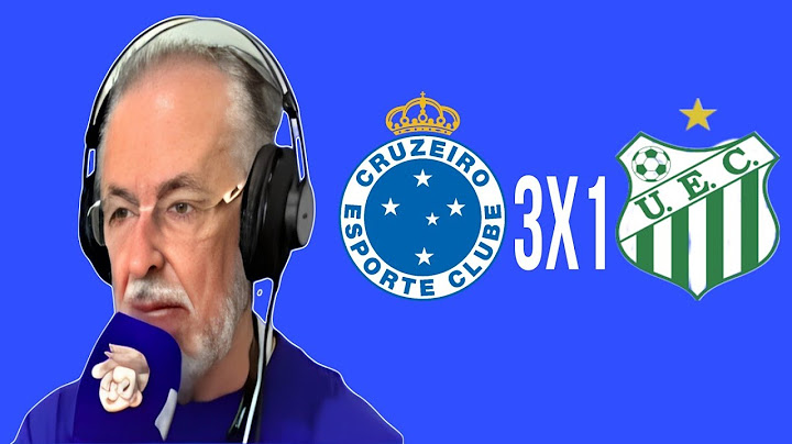 Na voz Mais Emocionante do Brasil Alberto Rodrigues Cruzeiro 3x1 Uberlândia