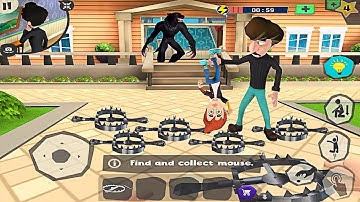 Scary Robber Home Clash - new funny game everyday - Gameplay Walkthrough (Android,IOS) part 2