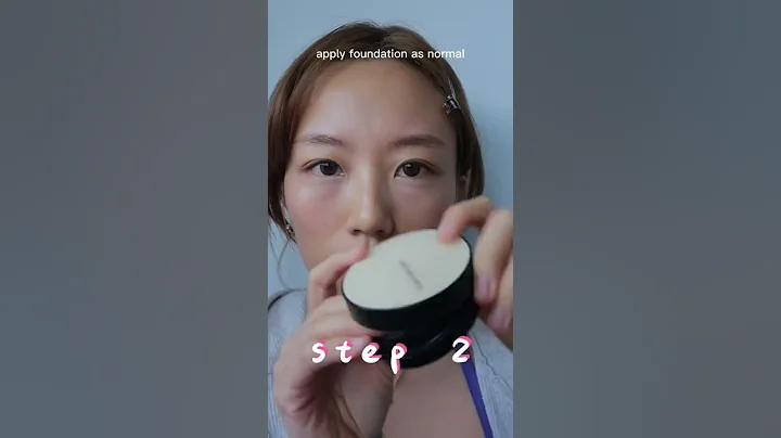 Under eye bags makeup hack in 4 steps #shorts