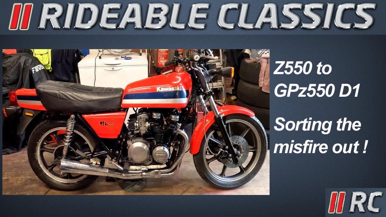 Kawasaki Z550 homage to the great GPz550D1. The work continues