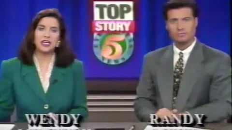 KSTP June 17, 1994 5pm, OJ flees