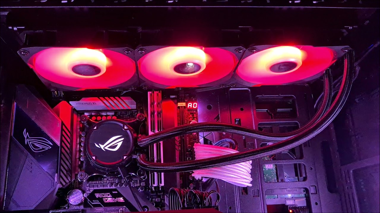 ASUS ROG STRIX LC 360 RGB - YouTube