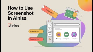 Take screenshot wit Ainisa chrome extension