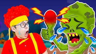 Zombie Copy My Boo Boo 🧟‍♂️🤕 | Sing-Along Zombie Song | Bootikati Kid Song