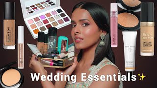 Indian Bridesmaid/ Wedding Guest Makeup Kit - Pack with me for a Summer Wedding☀️