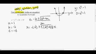 Finding x intercepts  zeros solutions roots