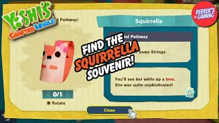 Yoshi's Crafted World | Flip Side Yoshi Pulls Some Strings | Squirrella Souvenir Hunt