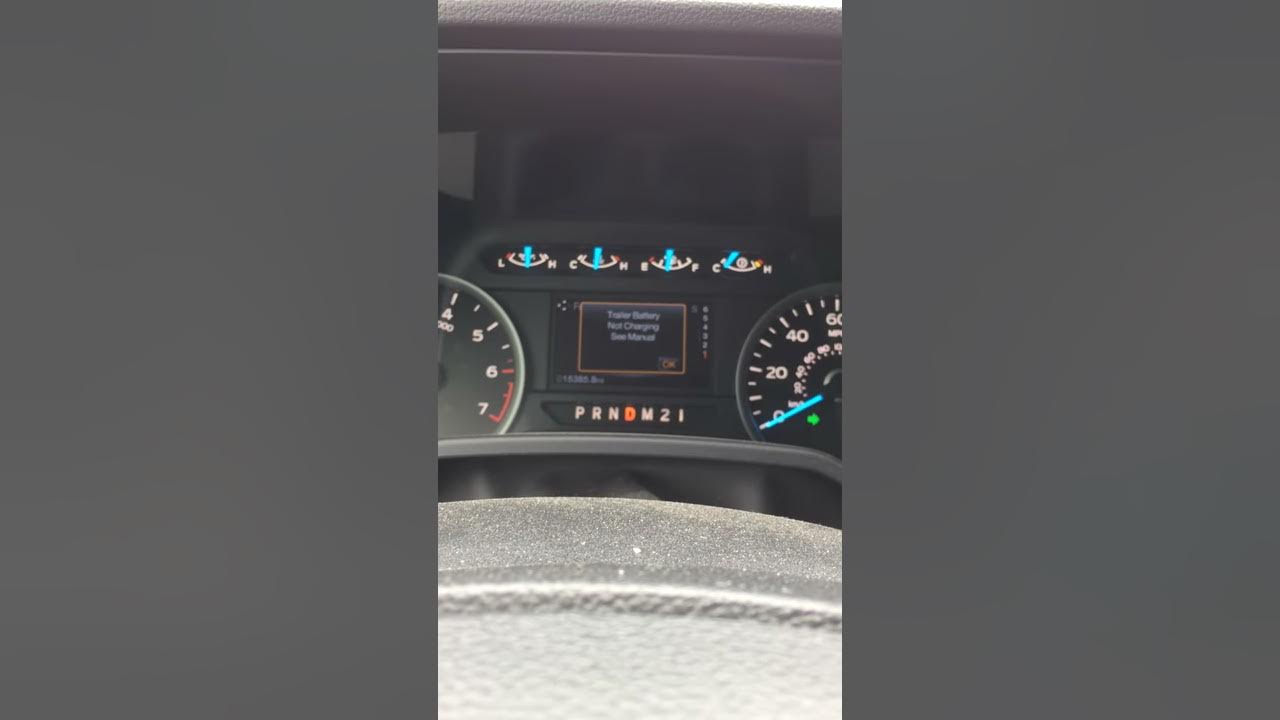 2015 F150 Trailer Battery Not Charging Warning - YouTube