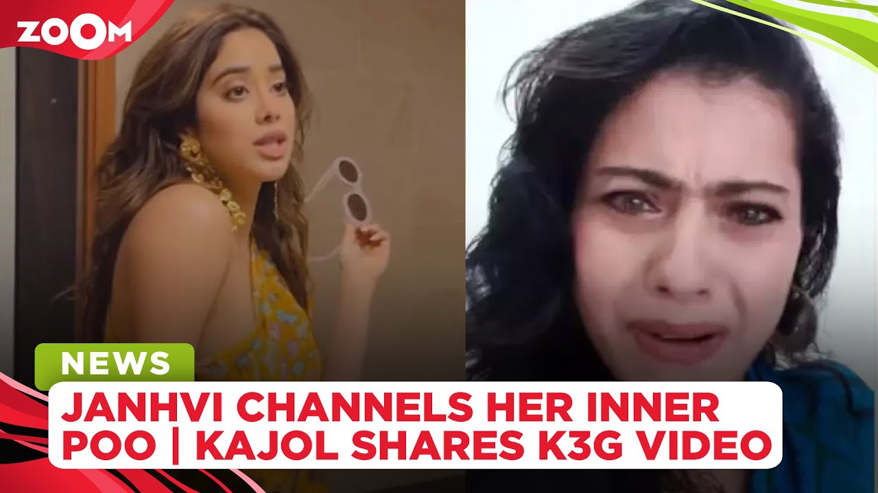 Janhvi Kapoor recreates Kareena Kapoor’s Poo | Kajol celebrates 20 years of Kabhi Khushi Kabhie Gham