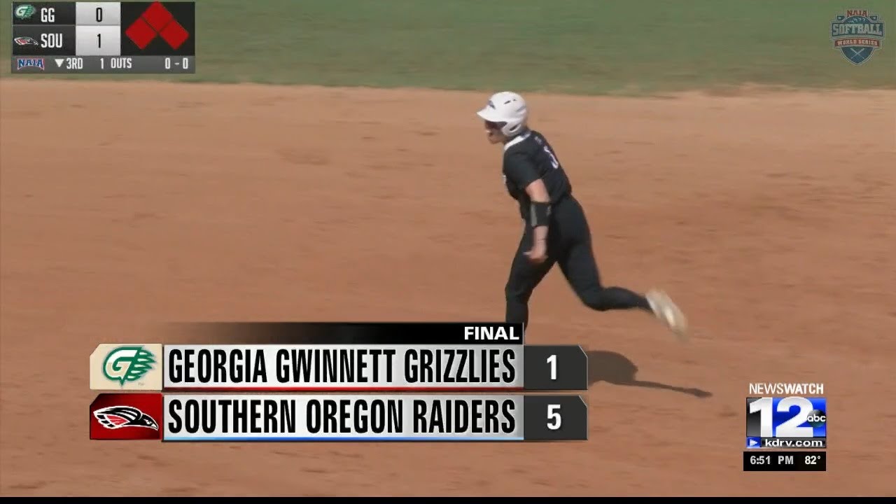 NAIA Softball World Series SOU vs. GGU YouTube