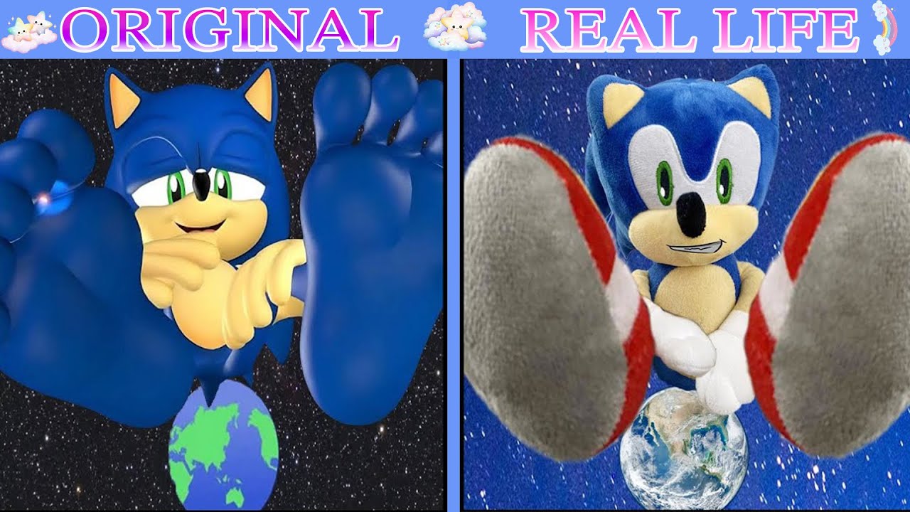 Sonic will destroy the earth 🌍 - Sonic The Hedgehog 3 Animation | Sonic Original vs PlushToys