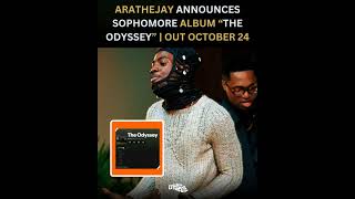 Arathejay Announces Sophomore Album the Odyssey  Out October 24 2025