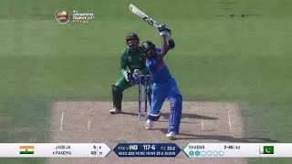 Hardik pandya 76 runs off 43 balls vs pakistan || champion trophy 2017
final battin