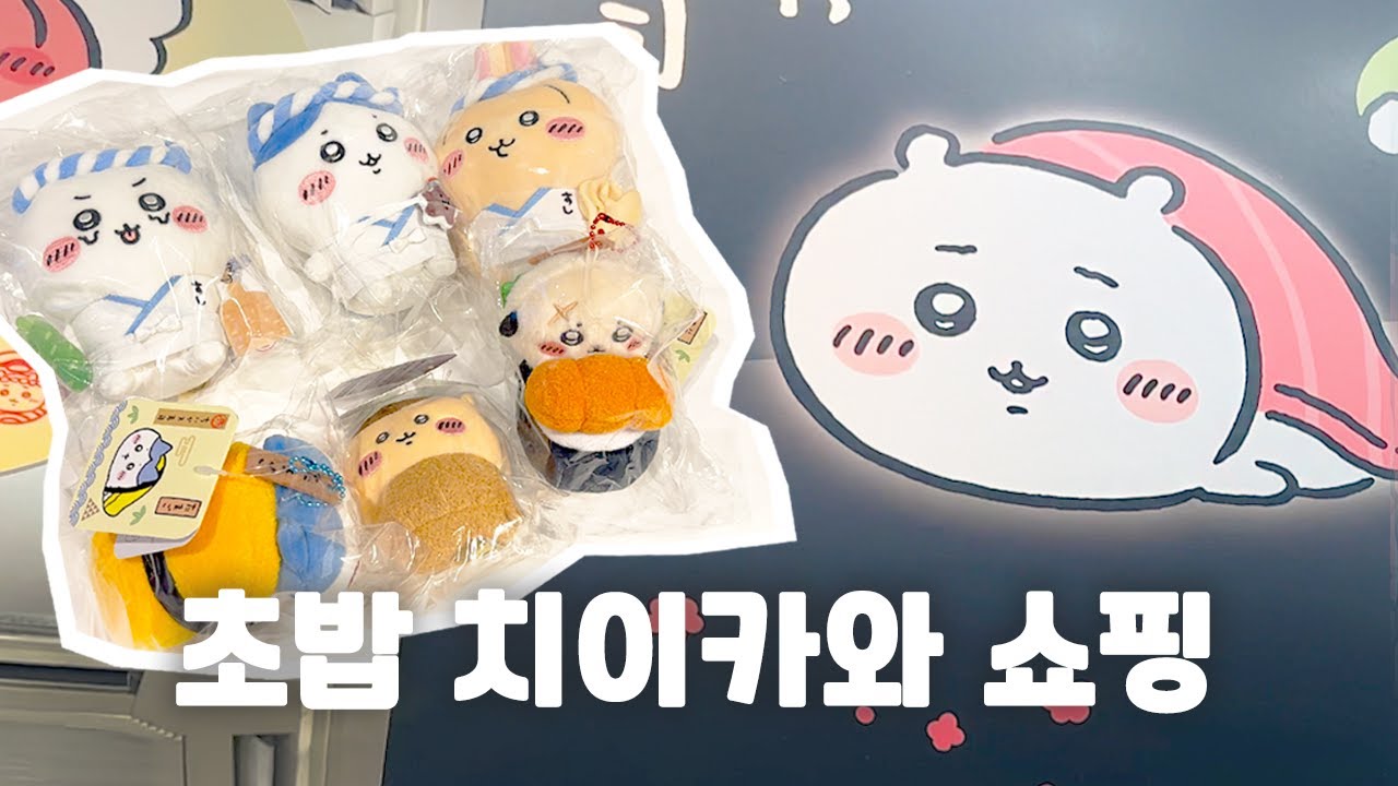 초밥사러 일본갔다 왔습니다 🍣 | 일본 초밥 치이카와 굿즈쇼핑