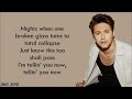 Niall horan  meltdown lyrics