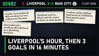 Liverpool 0-3 Man City: 13 Shots, Not One Big Chance, Then a Red Card screenshot 4