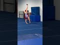 Very nice double Arabian from Lily Perse | Region 5 Training Camp #gymnaststraining