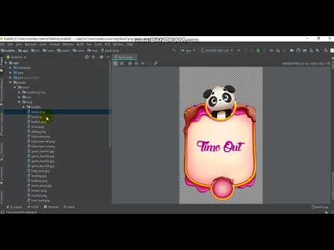 how to make android bubble sutter Games android Studio