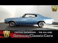 1970 Chevrolet Chevelle Gateway Classic Cars Chicago #1129