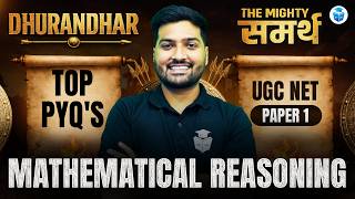 UGC NET Paper 1 Mathematical Reasoning | Top Important PYQs Questions | Most Repeated Questions