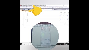 Mitsubishi PLC programming   #automation #plc #robot