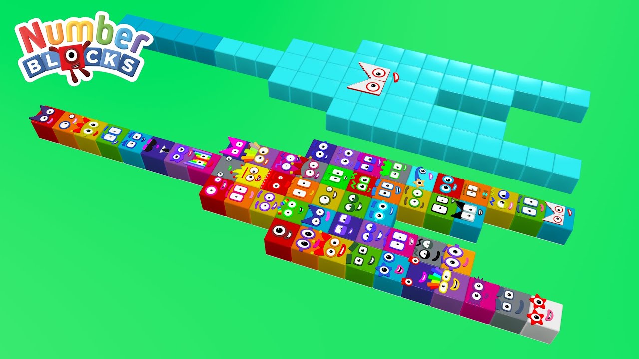 Numberblocks Rocket to the Sky! - 1–55 Counting Song Adventure 🚀