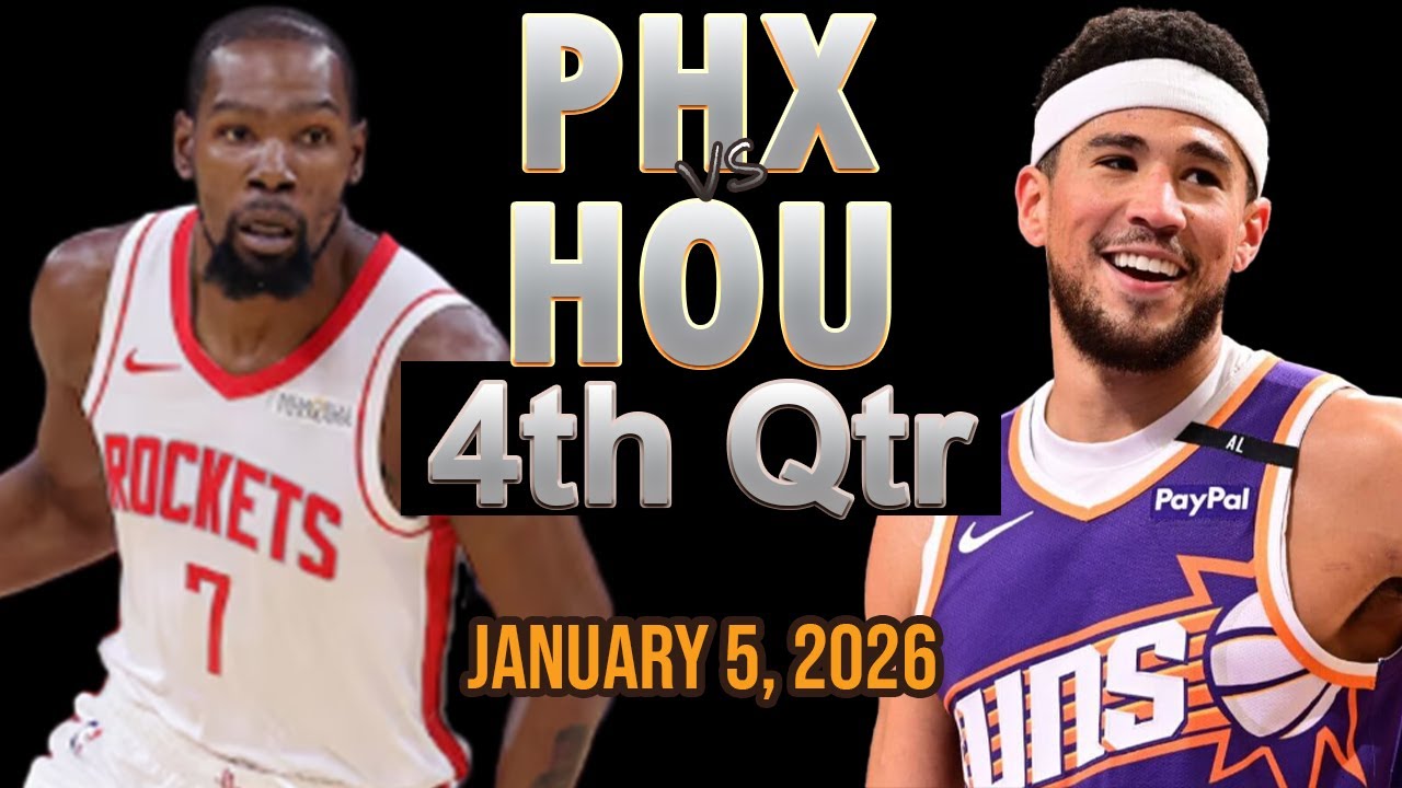 Phoenix Suns vs Houston Rockets 4th Quarter Part 1 Highlight - JAN 5, 2026