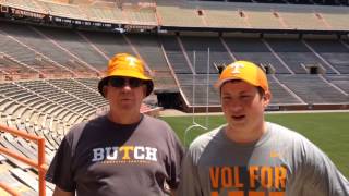 Vol fans meet their seats at Neyland Stadium