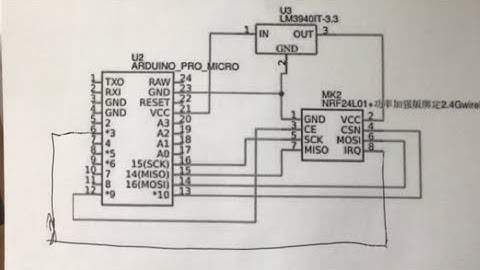 Using an NRF24l01 pro micro