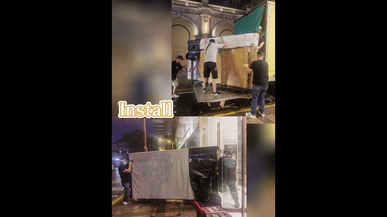 Production and Installation of Background Panel Display