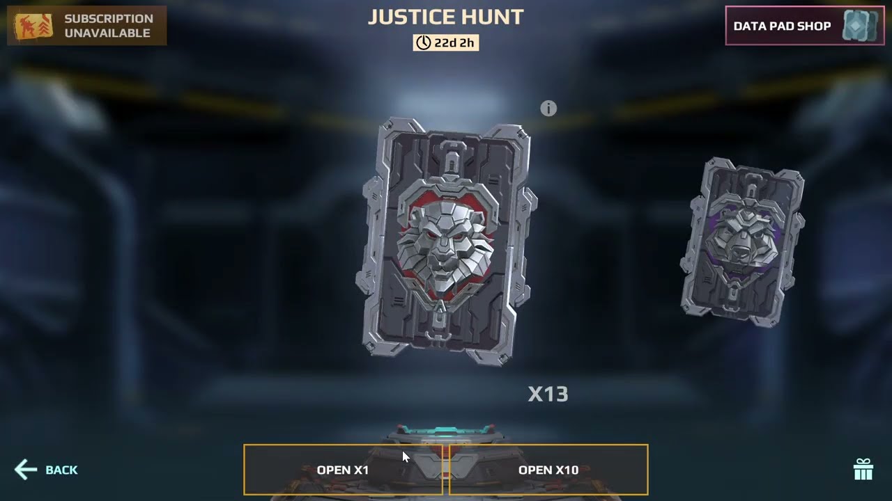 War Robots Red Data Pads (Silver) x20