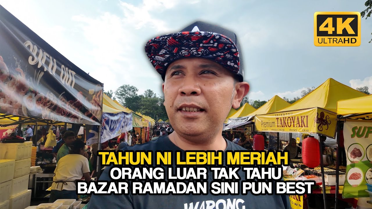 Bazar RAMADAN PRESINT 14, Putrajaya 2025 (4K)